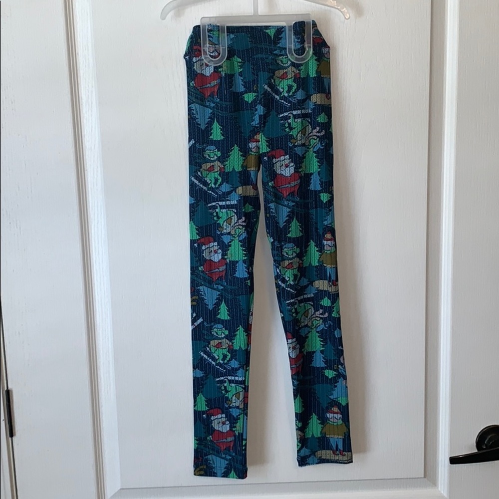 LULAROE KIDS LEGGINGS-CHRISTMAS-SIZE L/XL
